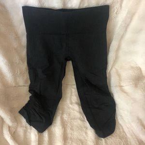 Lululemon ebb to street ruched crop